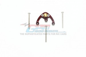 GPM VEN012A ALU FRONT UPPER SUSPENSION LINK MOUNT HPI 1/10 VENTURE TOYOTA FJ CRUISER - BROWN - VEN012A-BR