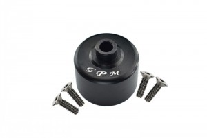GPM SAVF011 ALUMINUM FRONT / REAR DIFFERENTIAL CASE HPI SAVAGE XL FLUX 112617 - SAVF011-BK