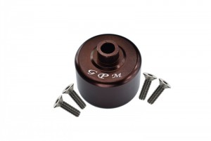 GPM SAVF011 ALUMINUM FRONT / REAR DIFFERENTIAL CASE HPI SAVAGE XL FLUX 112617 - SAVF011-BR