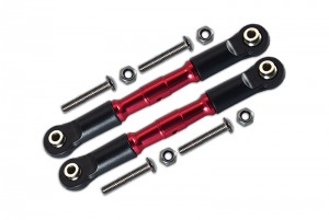 GPM RK163 ALUMINIUM ADJUSTABLE FRONT UPPER ARM WITH TIE ROD DESIGN LOSI 1/10 BAJA REY DESERT TRUCK LOS03008 - RED - RK163-R