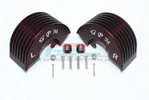 GPM T3333R ALUMINUM REAR FENDER W. HEX ADAPTER (+3MM)  TAMIYA 1/8 T3-01 DANCING RIDER 57405 - T3333R-BR