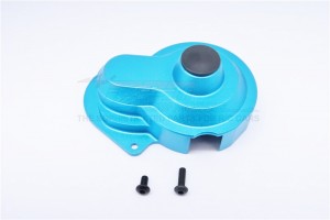 GPM CRA038GC ALUMINIUM TRANSMISSION SPUR GEAR COVER TRAXXAS CRANIAC - CRA038GC-SB