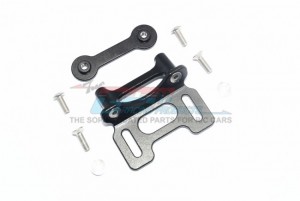GPM DT3040 ALUMINIUM ADJUSTABLE WING MOUNT  TAMIYA DT-03 - DT3040-BK