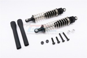 GPM DT3090R/PBT ALUMINIUM REAR ADJUSTABLE PLASTIC  BALL TOP 90MM DAMPER TAMIYA DT-03 - DT3090R/PBT-BK-S-BEBK