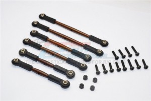GPM CRA160ST SPRING STEEL ANTI-THREAD TIE ROD TRAXXAS CRANIAC - CRA160ST-OC-BEBK