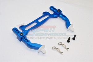 ALUMINIUM FRONT BODY POST MOUNT WITH DELRIN POST TRAXXAS CRANIAC - CRA201F-B