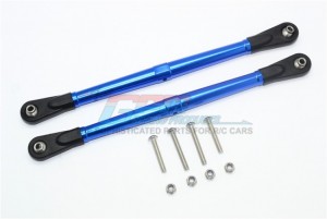 GPM SB014 ALUMINUM ADJUSTABLE REAR UPPER CHASSIS LINK TIE RODS TEAM LOSI 1/6 SUPER BAJA REY 4X4 - SB014-B-BEBK