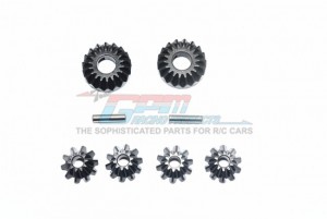 GPM KG1200S-BK HARDEN STEEL #45 DIFF BEVEL GEAR & PINION GEAR TEAM MAGIC 1/8 4WD E6 III HX #505005 - KG1200S-BK