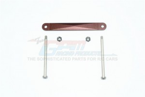 GPM SLA2W008 ALUMINUM FRONT SUSPENSION MOUNT  TRAXXAS 1/10 SLASH PRO 2WD SHORT-COURSE - BROWN - SLA2W008-BR