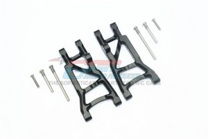 GPM SLA2W056 ALUMINUM REAR LOWER SUSPENSION ARMS TRAXXAS 1/10 SLASH PRO 2WD SHORT-COURSE - SLA2W056-BK