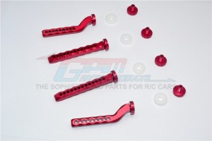 GPM CRA201FR ALUMINIUM FRONT & REAR MAGNET BODY POST TRAXXAS CRANIAC - CRA201FR-R