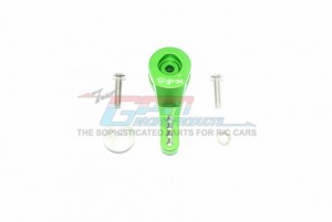 GPM TRX4025TA/4H ALUMINUM 25T SERVO HORN W. BUILT-IN SPRING (4 POSITIONING HOLES) TRAXXAS 1/10 TRX4 DEFENDER TRAIL CRAWLER - GREEN - TRX4025TA/4H-G
