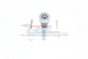 GPM TRX4025TA/4H ALUMINUM 25T SERVO HORN W. BUILT-IN SPRING (4 POSITIONING HOLES) TRAXXAS 1/10 TRX4 DEFENDER TRAIL CRAWLER - GUN SILVER - TRX4025TA/4H-GS