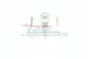 GPM TRX4025TA/4H ALUMINUM 25T SERVO HORN W. BUILT-IN SPRING (4 POSITIONING HOLES) TRAXXAS 1/10 TRX4 DEFENDER TRAIL CRAWLER - SILVER - TRX4025TA/4H-S