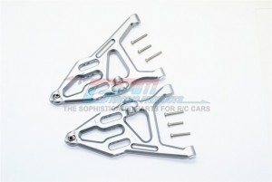 GPM UDR055  ALUMINUM FRONT LOWER SUSPENSION ARM  8532 TRAXXAS 1/7 UNLIMITED DESERT RACER - GUN SILVER - UDR055-GS