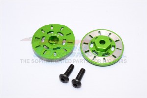 GPM LTX010D/+1MM ALUMINIUM BRAKE DISK HEX ADAPTER  (+1MM) 1/18 TRAXXAS LATRAX RALLY - LTX010D/+1MM-G