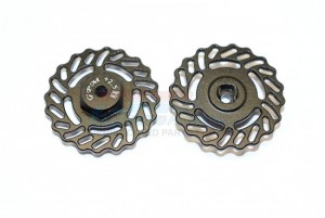 GPM TET010AD2.5 ALUMINUM BRAKE DISK +2.5MM THICK TRAXXAS TETON - TET010AD2.5-BK