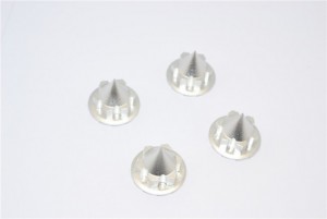 GPM TXM005N ALUMINIUM 22MM WHEEL CONE LOCKER 1/5 RC TRAXXAS X-MAXX - SILVER - TXM005N-S