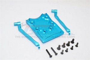 GPM CRA331R ALUMINIUM REAR SKID PLATE TRAXXAS CRANIAC - CRA331R-SB