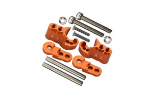 GPM TXM030  ALUMINIUM REAR ADJUSTABLE SHOCK MOUNT TRAXXAS XMAXX 6S 8S MONSTER - ORANGE - TXM030-OR