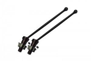 GPM TXM170N HARDEN STEEL #45 CVD FOR 6S FRONT OR REAR WITH ALLOY HEX TRAXXAS XMAXX - GUN SILVER - TXM170N-GS