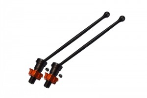 GPM TXM170N HARDEN STEEL #45 CVD FOR 6S FRONT OR REAR WITH ALLOY HEX TRAXXAS XMAXX - ORANGE - TXM170N-OR