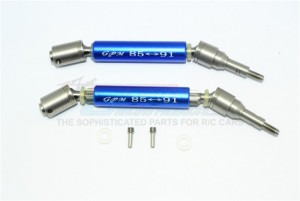 GPM SXO1280FHA STAINLESS STEEL 304+ALUMINUM FRONT CVD DRIVE SHAFT TRAXXAS XO-01 - SXO1280FHA-B