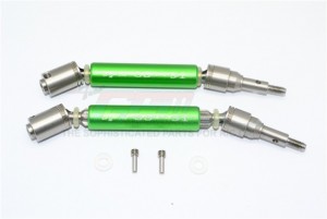 GPM SXO1280FHA STAINLESS STEEL 304+ALUMINUM FRONT CVD DRIVE SHAFT TRAXXAS XO-01 - SXO1280FHA-G