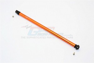 GPM TEL025 ALUMINIUM MAIN SHAFT WITH HARD STEEL ENDS TRAXXAS TELLURIDE 4X4 - TEL025-OR