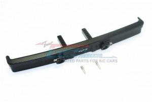 GPM TRX4330FF ALUMINIUM FRONT BUMPER MOUNT+D-RINGS FOR TRAXXAS TRX-4 FORD BRONCO - TRX4330FF-BK