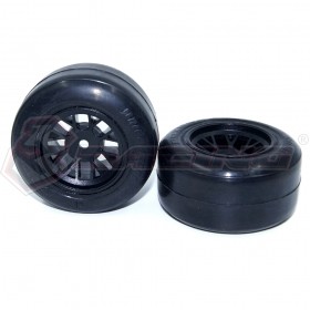 3RACING FGX-118 Front Wheel & RIDE Tyre Set  1/10 RC Formula F-1 FGX Evo - FGX-118