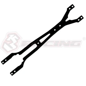 3racing SAK-M4S39 Fiber Upper Deck For 3RACING SAKURA M4 - SAK-M4S39