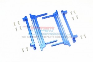 GPM CC014X ALUMINUM SIDE STEPS (RETICULATED PATTERN) 1/10 RC TAMIYA CC01 - CC014X-B