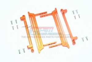 GPM CC014X ALUMINUM SIDE STEPS (RETICULATED PATTERN) 1/10 RC TAMIYA CC01 - CC014X-OR