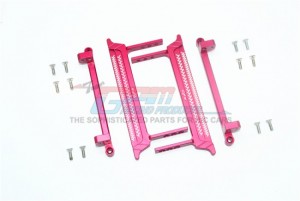GPM CC014X ALUMINUM SIDE STEPS (RETICULATED PATTERN) 1/10 RC TAMIYA CC01 - CC014X-R