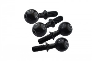 GPM MAK007S/BK HARDEN STEEL #45 PIVOT BALLS FOR FRONT KNCUKLE ARMS ARRMA KRATON, SENTON, TALION, TYOHON, OUTCAST - MAK007S-S