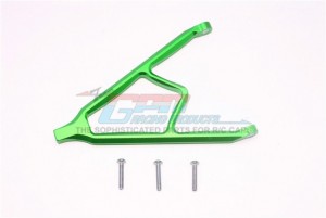 GPM VEN049F ALUMINUM FRONT UPPER LINK MOUNT HPI RC 1/10 VENTURE TOYOTA FJ CRUISER - GREEN - VEN049F-G