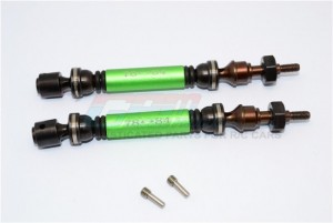 GPM TEL1273FH STEEL ALUMINIUM FRONT CVD DRIVE SHAFT WITH 12MMX6MM WHEEL HEX TRAXXAS CRANIAC - TEL1273FH-G