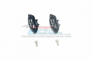 GPM GT006 ALUMINUM FRONT/REAR BRAKE CALIPER 8367 FOR TRAXXAS 1/10 4WD FORD GT4-TEC 2.0 3.0 - GT006-BK