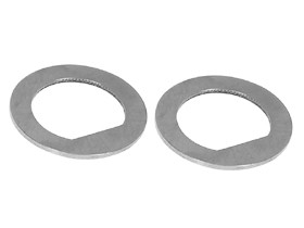 3RACING  3RB-W19 Diff. Washer 19mm D Shape(2pcs) Tamiya DF-03 DT-02 M03 M03M M04M M06 PRO M05 - 3RB-W19