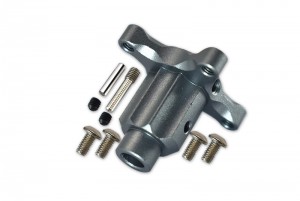 GPM MAK100 ALUMINUM FRONT / REAR / CENTER DIFFERENTIAL OUTPUTS ARRMA KRATON SENTON TYPHON TALION OUTCAST - GUN SILVER - MAK100-GS