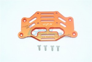 GPM TRX4015F ALUMINUM FRONT FENDER STABILIZING PLATE 1/10 TRAXXAS TRX-4 Rock Cralwer - ORANGE - TRX4015F-OR