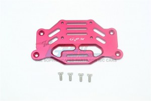 GPM TRX4015F ALUMINUM FRONT FENDER STABILIZING PLATE 1/10 TRAXXAS TRX-4 Rock Cralwer - RED - TRX4015F-R