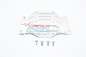 GPM TRX4015F ALUMINUM FRONT FENDER STABILIZING PLATE 1/10 TRAXXAS TRX-4 Rock Cralwer - SILVER - TRX4015F-S