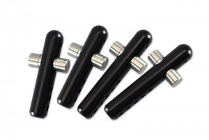 GPM MAO201FR ALUMINUM STEEL FRONT & REAR BODY POST ARRMA 1/8 OUTCAST 6S BLX STUNT TRUCK - MAO201FR-BK