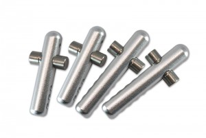 GPM MAO201FR ALUMINUM STEEL FRONT & REAR BODY POST ARRMA 1/8 OUTCAST 6S BLX STUNT TRUCK - MAO201FR-S