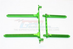 GPM TEL201FR ALUMINIUM FRONT & REAR BODY POST MOUNT TRAXXAS CRANIAC - TEL201FR-G