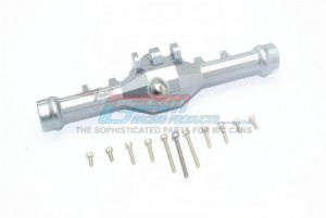 GPM MYT013 ALUMINUM REAR GEAR BOX AXIAL RACING 1/18 4WD ELECTRIC YETI JR - GUN SILVER - MYT013-GS