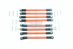 GPM SCX2U160 ALUMINUM ADJUSTABLE UPPER & LOWER SUSPENSION LINKS 1/10  AXIAL RACING SCX10 II CRAWLER UMG10 AXI90075 - SCX2U160-OR