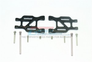 GPM FL056 ALUMINUM REAR LOWER ARMS X-RIDER 1/8 FLAMINGO - FL056-BK